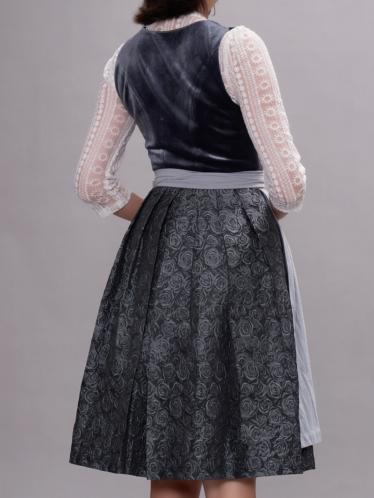 Modernes blaues Dirndl von Jamei
