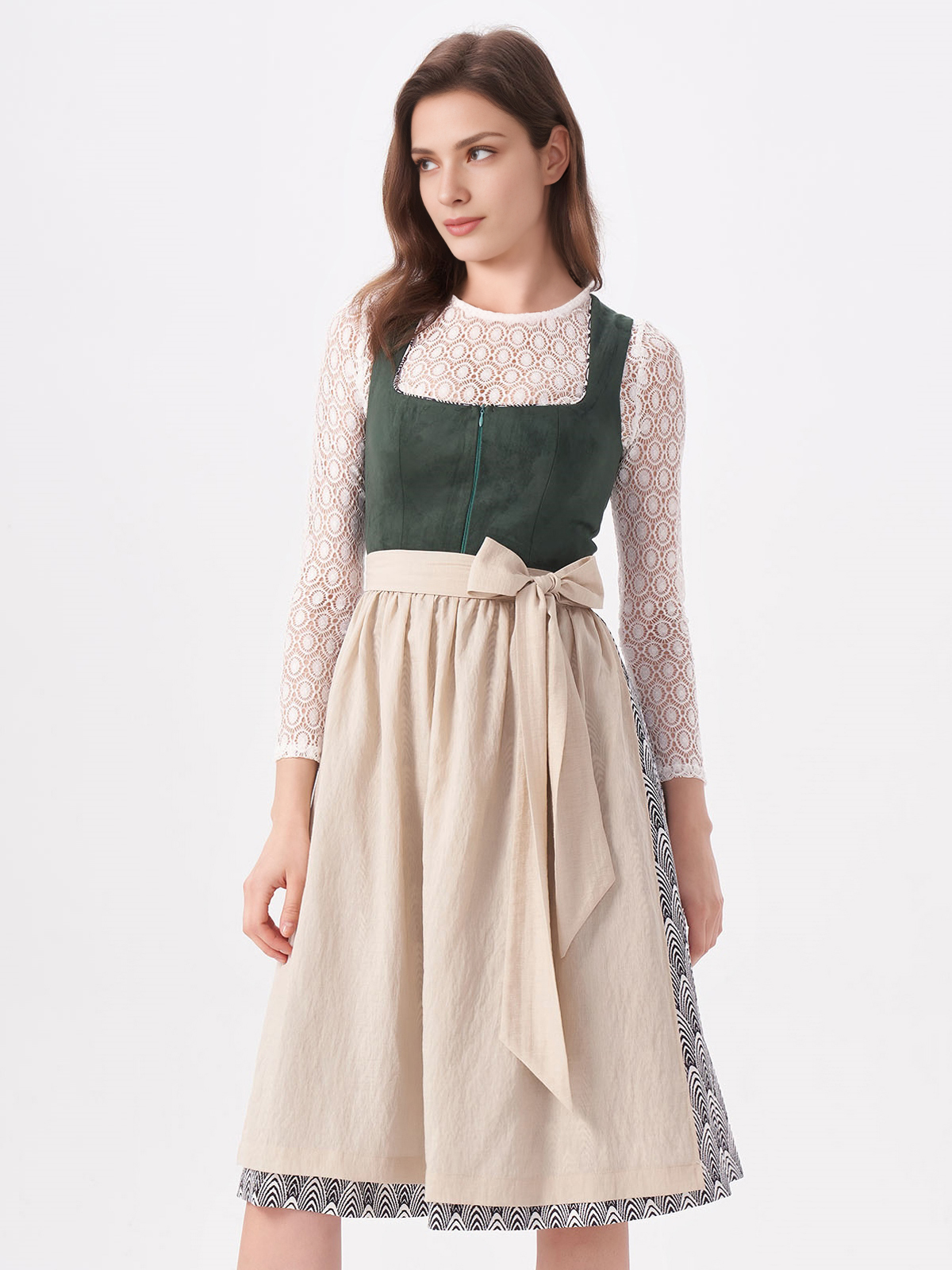 Ehreer Dirndl in Grün