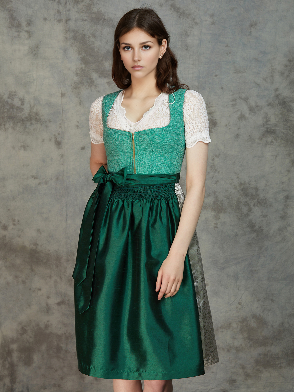 Dirndl in Blau