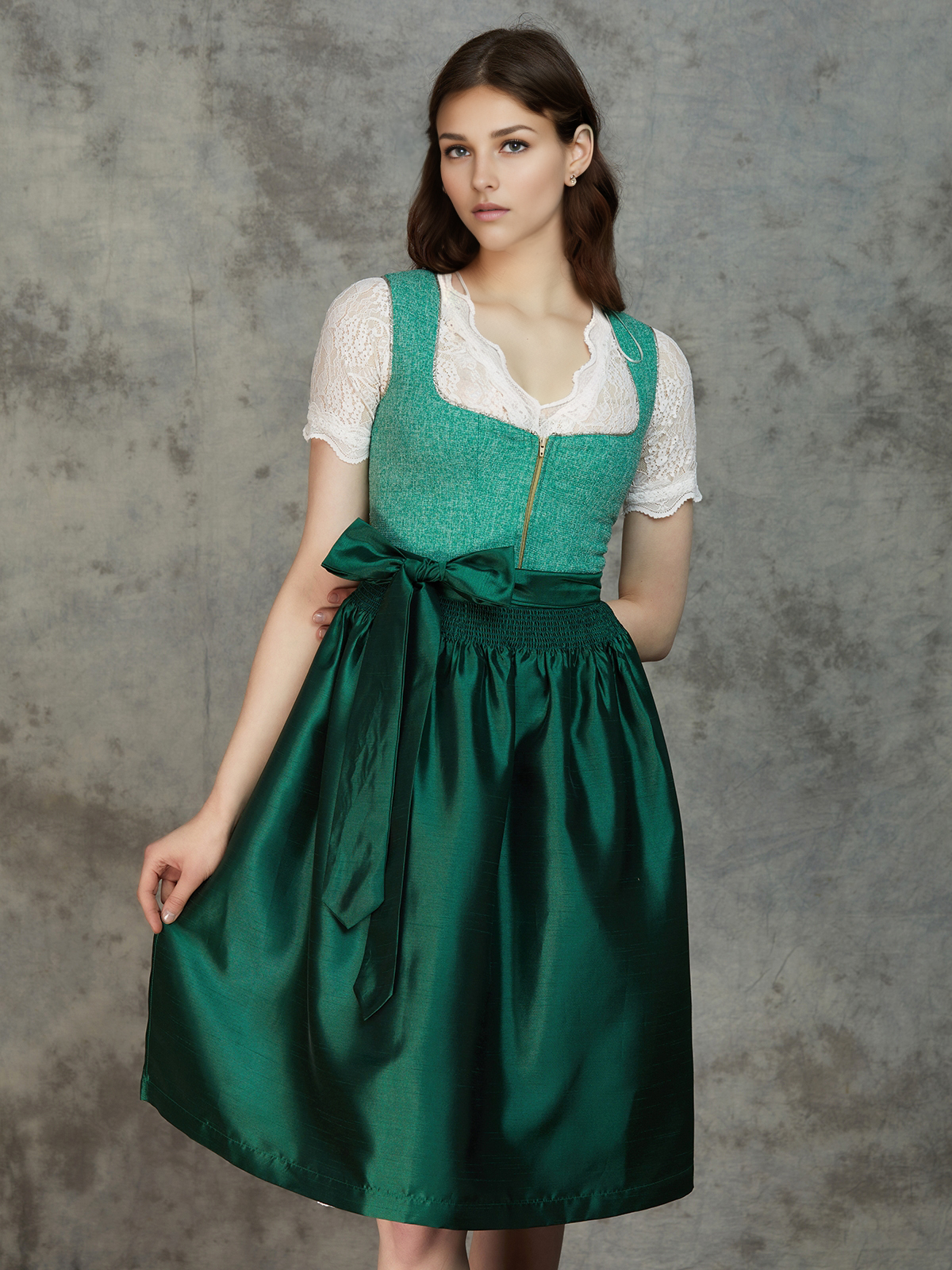 Dirndl in Blau – zeitlose Eleganz